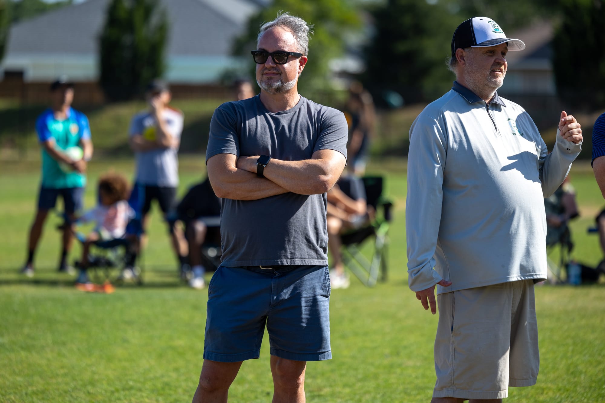 Phil Nickinson and Chris Hester of Pensacola Youth Soccer.